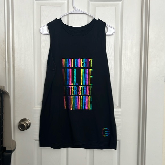 Grrrl What Doesn’t Kill Me Muscle Tank - Picture 1 of 4